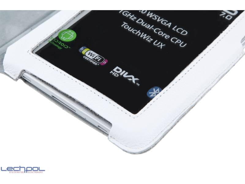 KOM0431 Etui biale dedykowane do Samsung Galaxy T