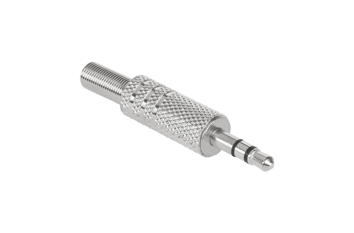 WTY0011.1 Wtyk Jack 3.5 stereo metalowy Cabletech