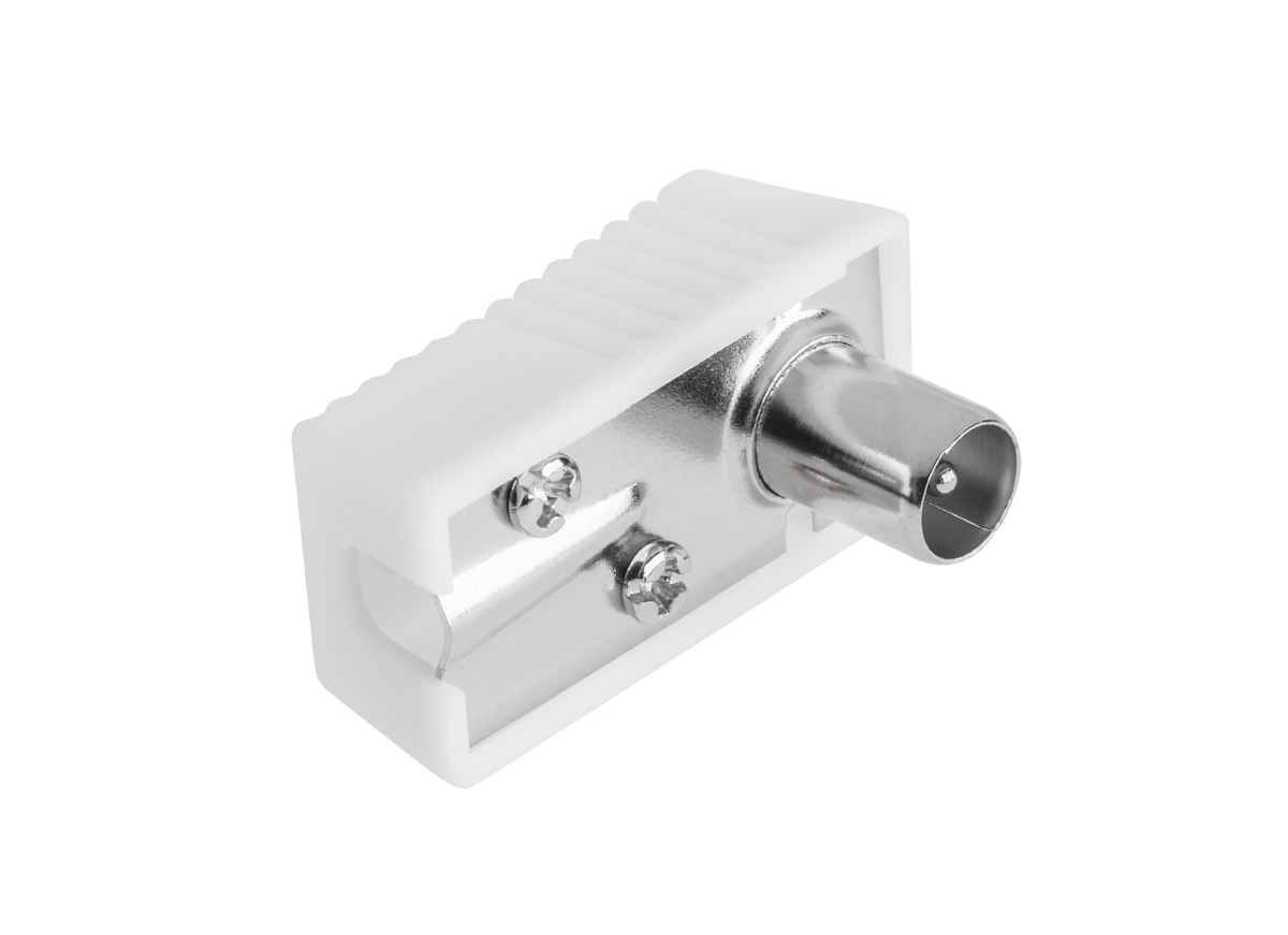 WTY0260.1 Wtyk anten TV katowy duzy Cabletech