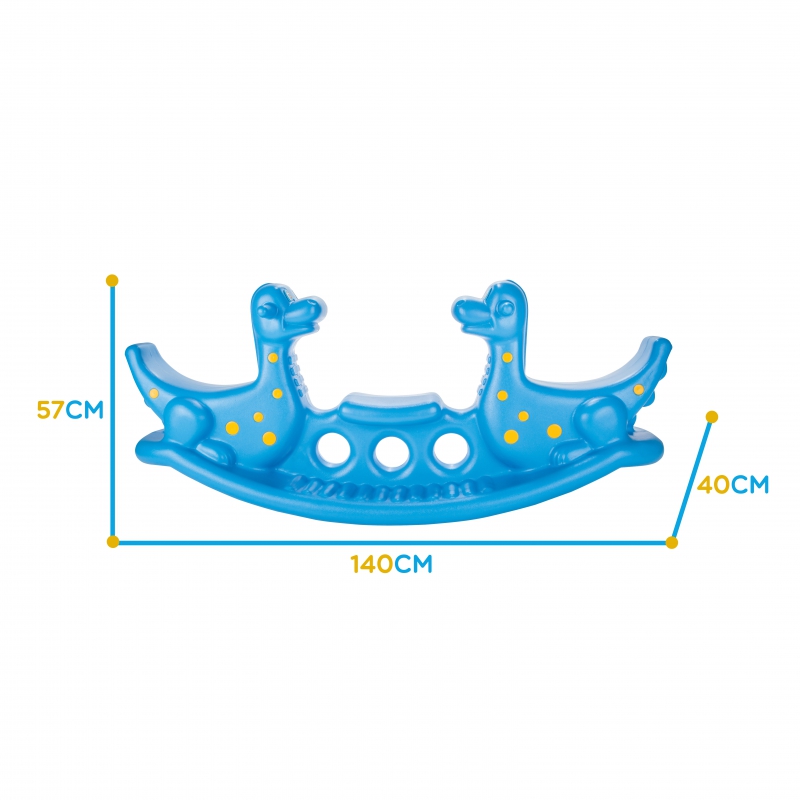 WOOPIE Bujak Wieloosobowy Dino Hustawka Rownowa