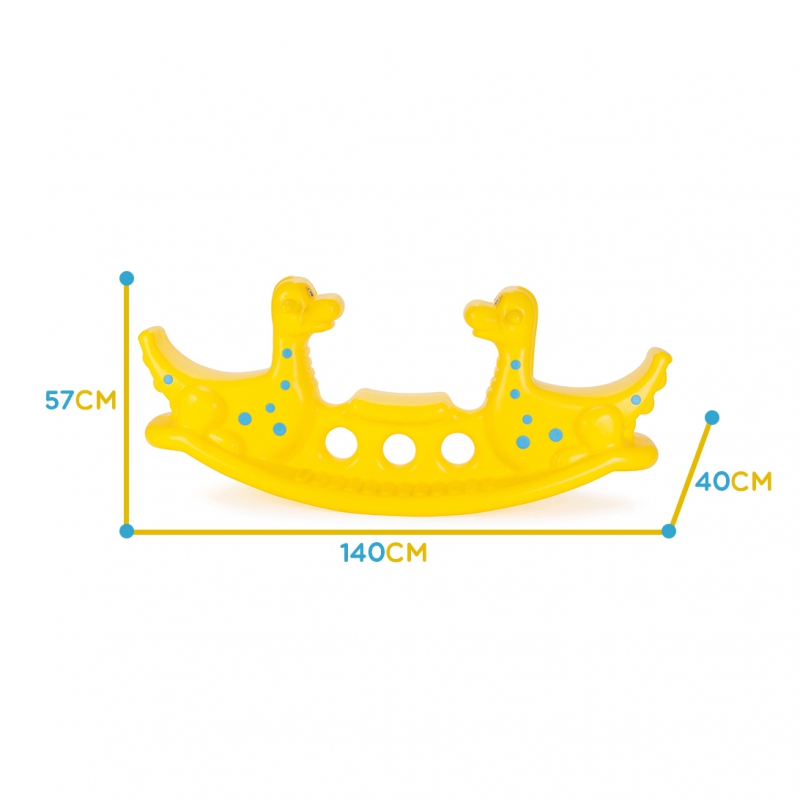 WOOPIE Bujak Wieloosobowy Dino Hustawka Rownowa