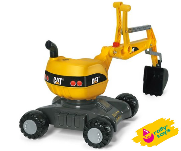 Rolly Toys Koparka CAT Żółta