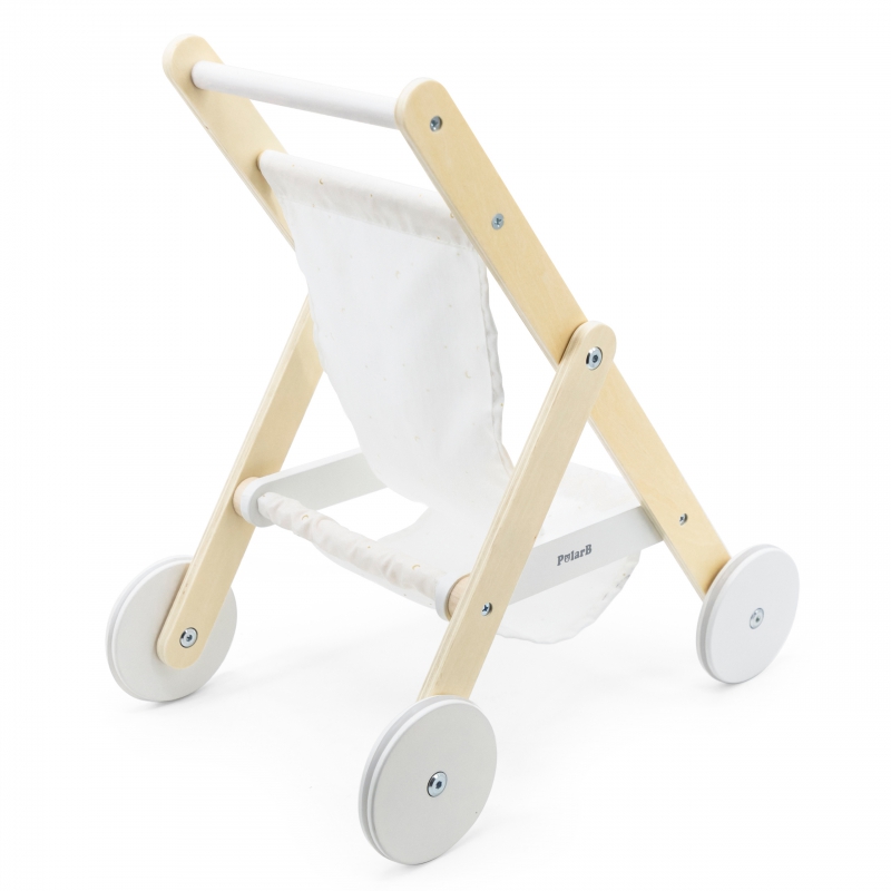 VIGA PolarB Drewniany Wozek dla Lalek
