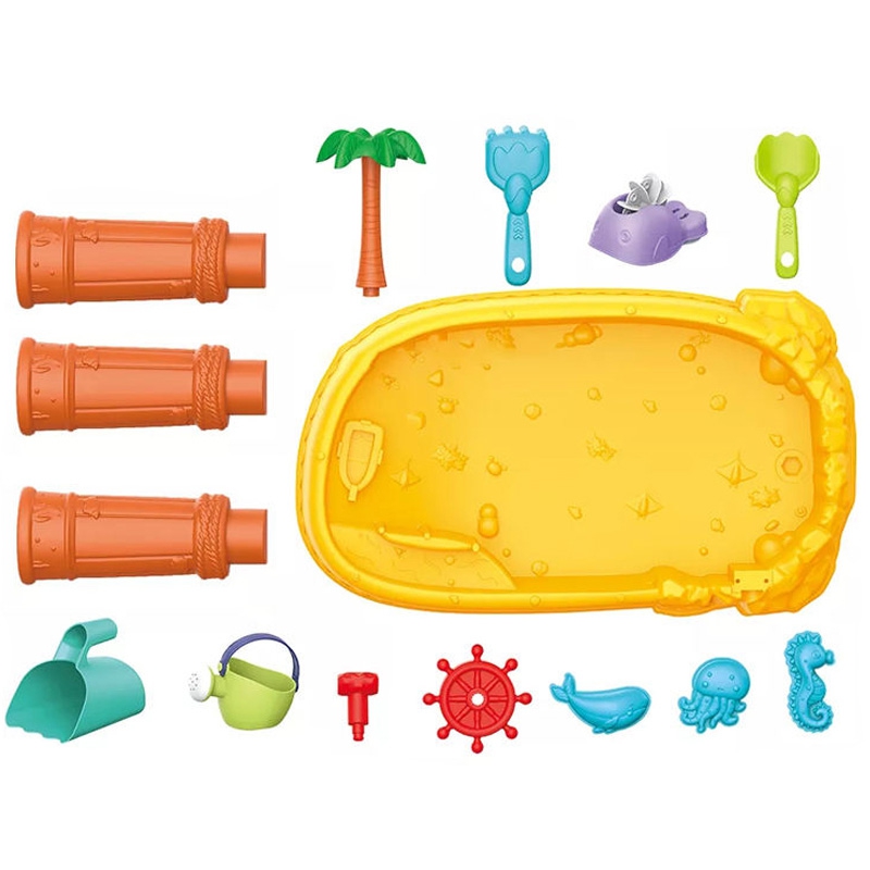 WOOPIE Stolik Wodny 2w1 Piaskownica Statek Pira