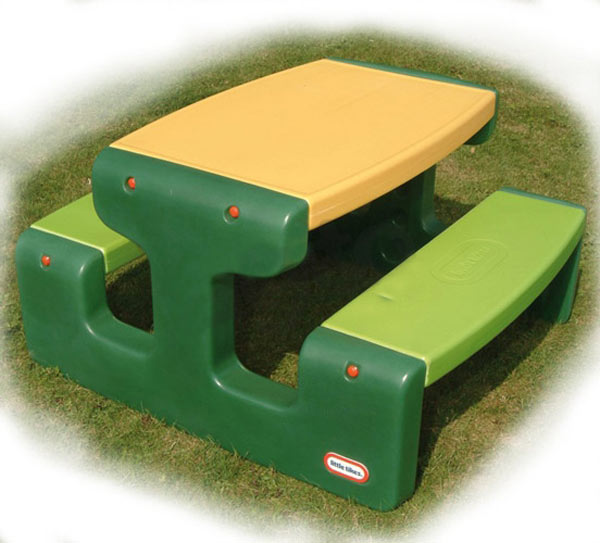 LT Stolik Piknikowy Duży Stół Zielony