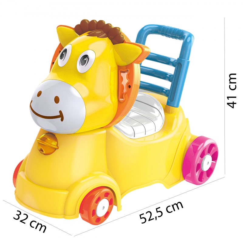 WOOPIE BABY Chodzik Jezdzik Nocnik 3w1 Osiolek