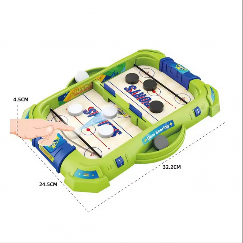 WOOPIE Gra Zrecznosciowa 2w1 Mini Hokej Wyscigi