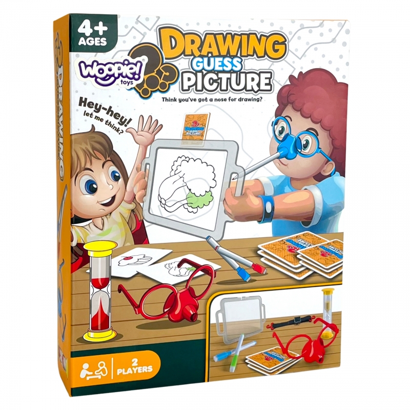 WOOPIE Gra Kalambury Narysuj i Zgadnij Obrazek