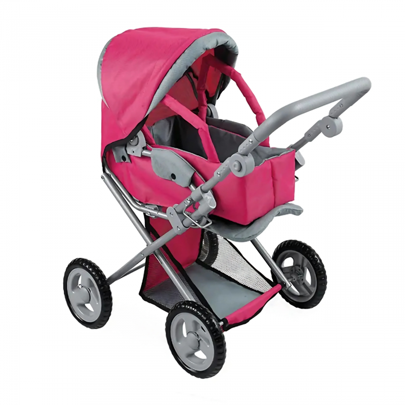 WOOPIE ROYAL Wozek dla Lalek 4w1 Nosidelko Regu