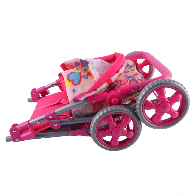 WOOPIE ROYAL Spacerowka Wozek dla Lalek Serca K