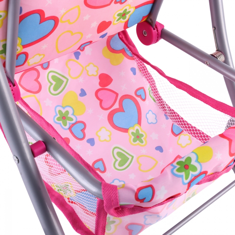 WOOPIE ROYAL Spacerowka Wozek dla Lalek Serca K