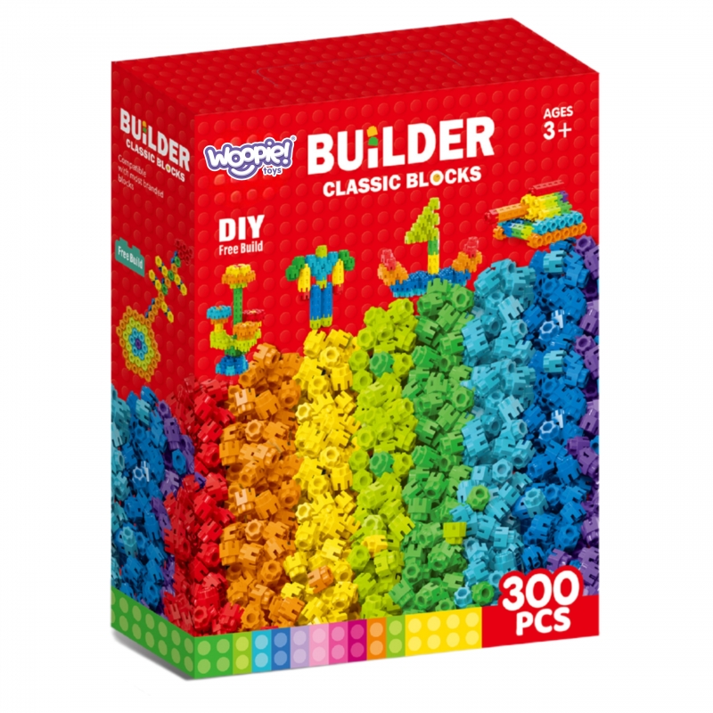 WOOPIE Kreatywne Klocki Konstukcyjne 300 el.