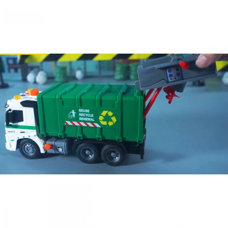 WOOPIE Interaktywna Smieciarka Model Skala 1:16