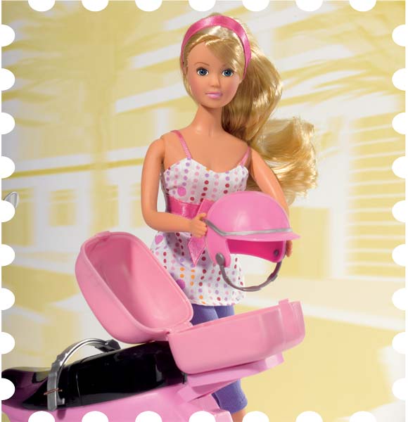 SIMBA Lalka Steffi Love na Skuterze