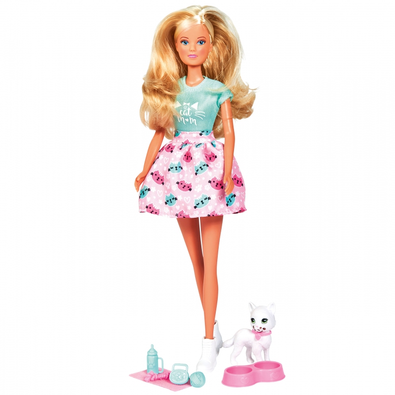 SIMBA Lalka Steffi z Kotkiem + Akcesoria