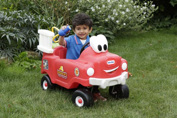 LT Samochod Straz Pozarna czerwony