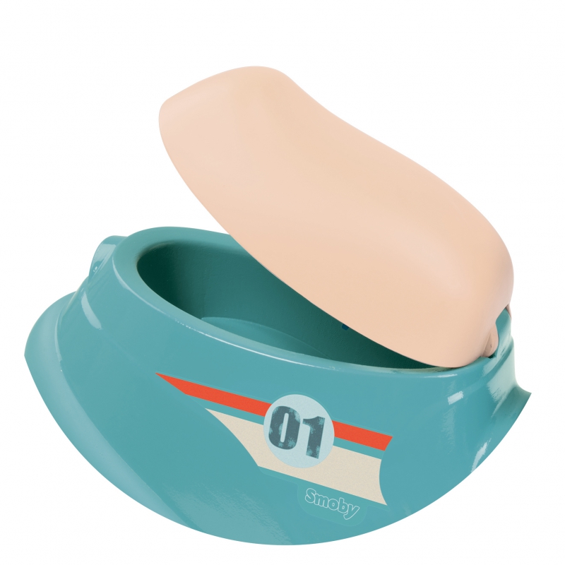 Smoby Niebieski jezdzik skuter Retro Ciche kola