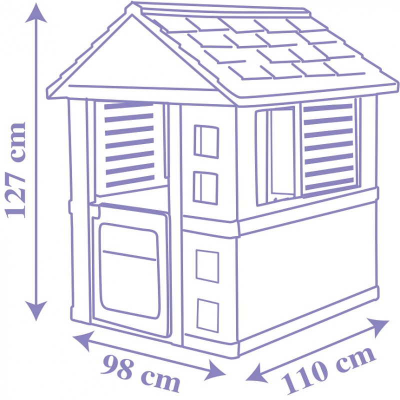 SMOBY Domek Ogrodowy Kraina Lodu 810719