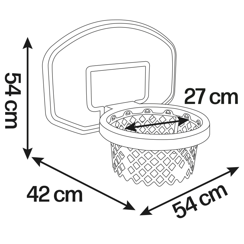 SMOBY Kosz do Koszykowki