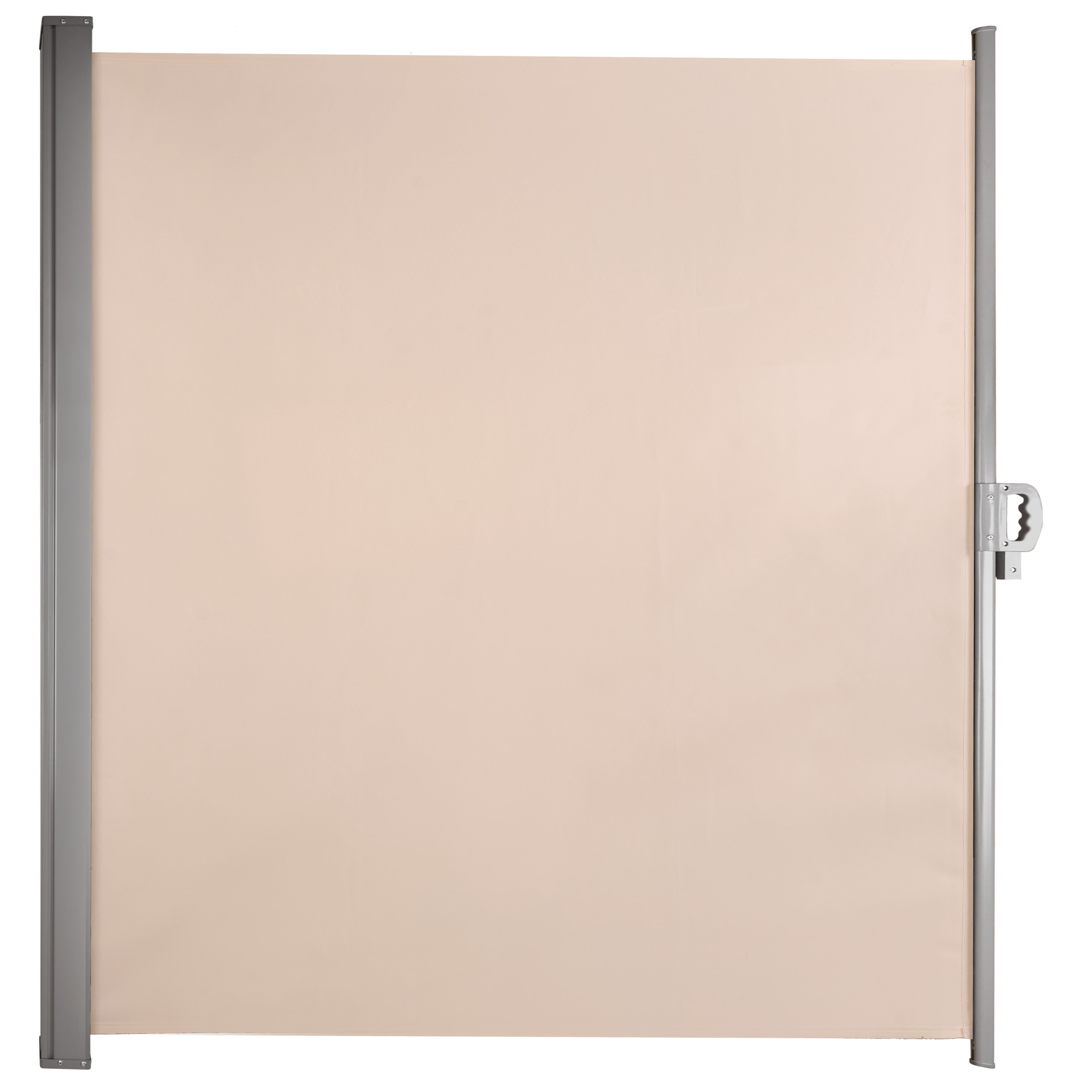 KX3219_1 Markiza boczna tarasowa LUARO parawan zwijana 180 x 400 cm beżowa - 1