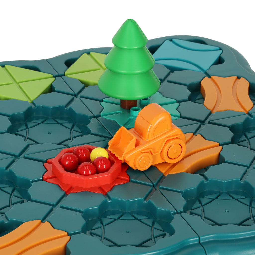 KX3225_1 Gra logiczna planszowa labirynt tor prze