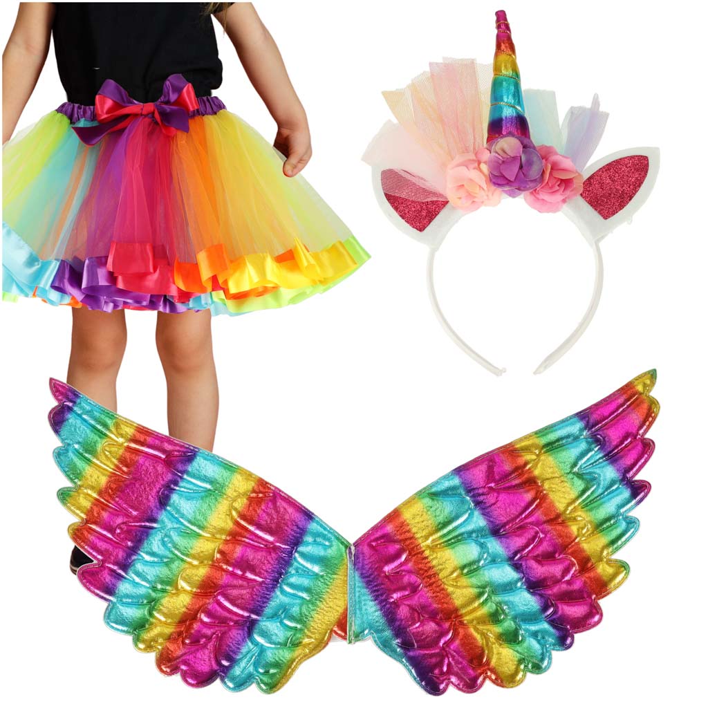 KX4434 Kostium stroj jednorozec spodnica opaska s