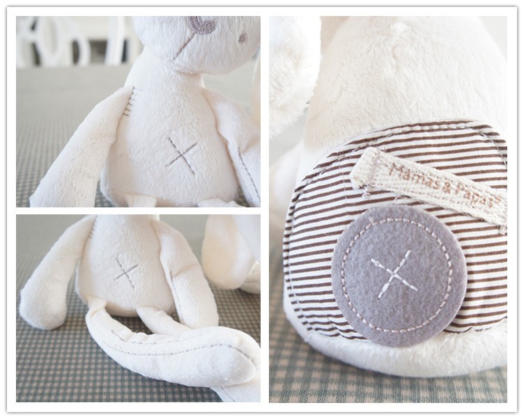 KX9918 Maskotka pluszowa królik 49cm