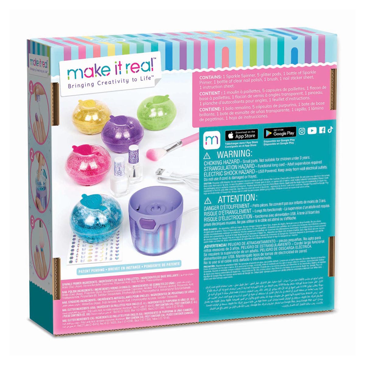 ND11_2467 MAKE IT REAL Zestaw do ozdabiania pazno