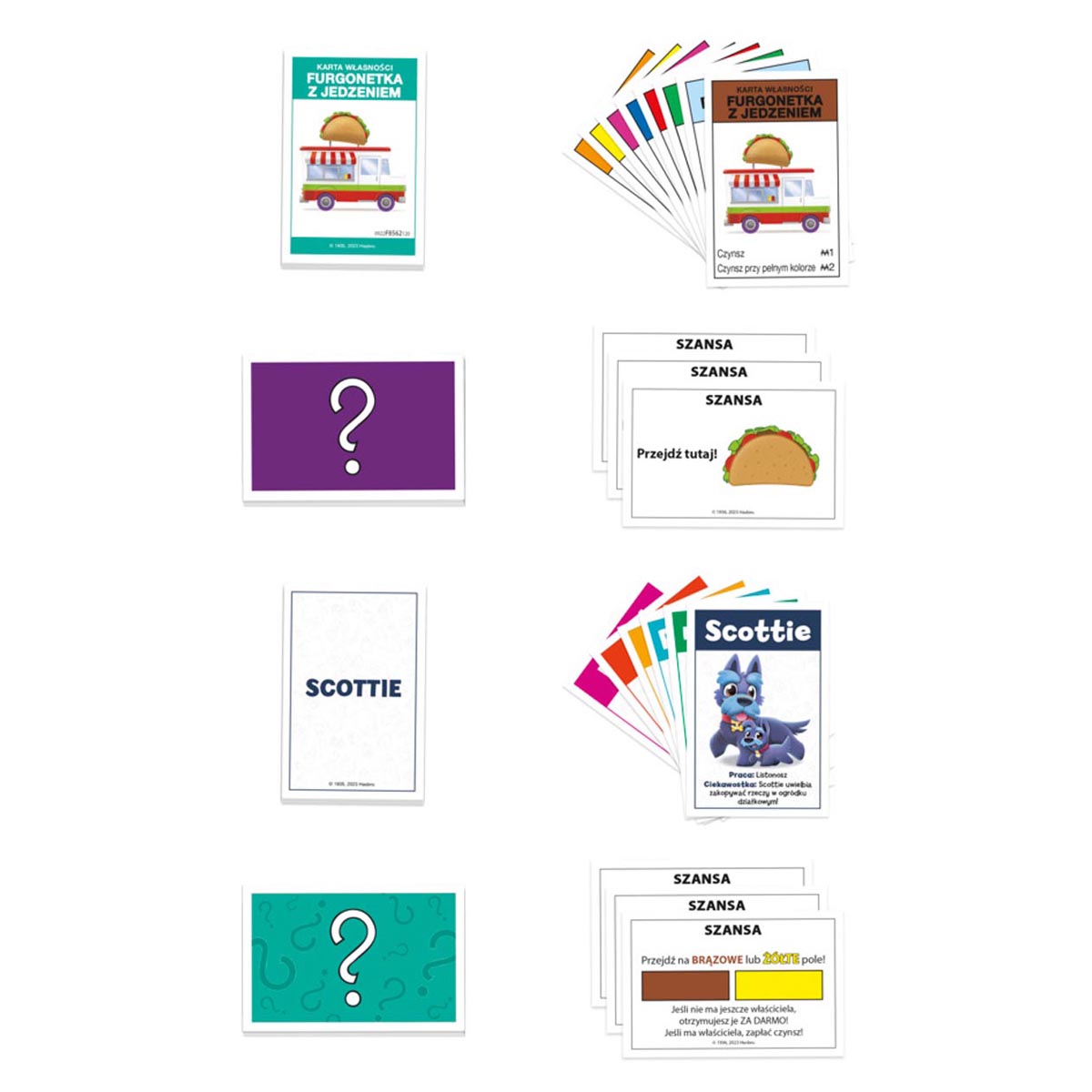 ND11_F8562 HASBRO GAME Monopoly Junior, gra