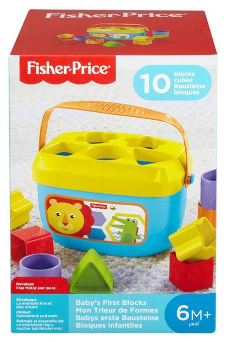 FFC84 Fisher Price Pierwsze klocki malucha