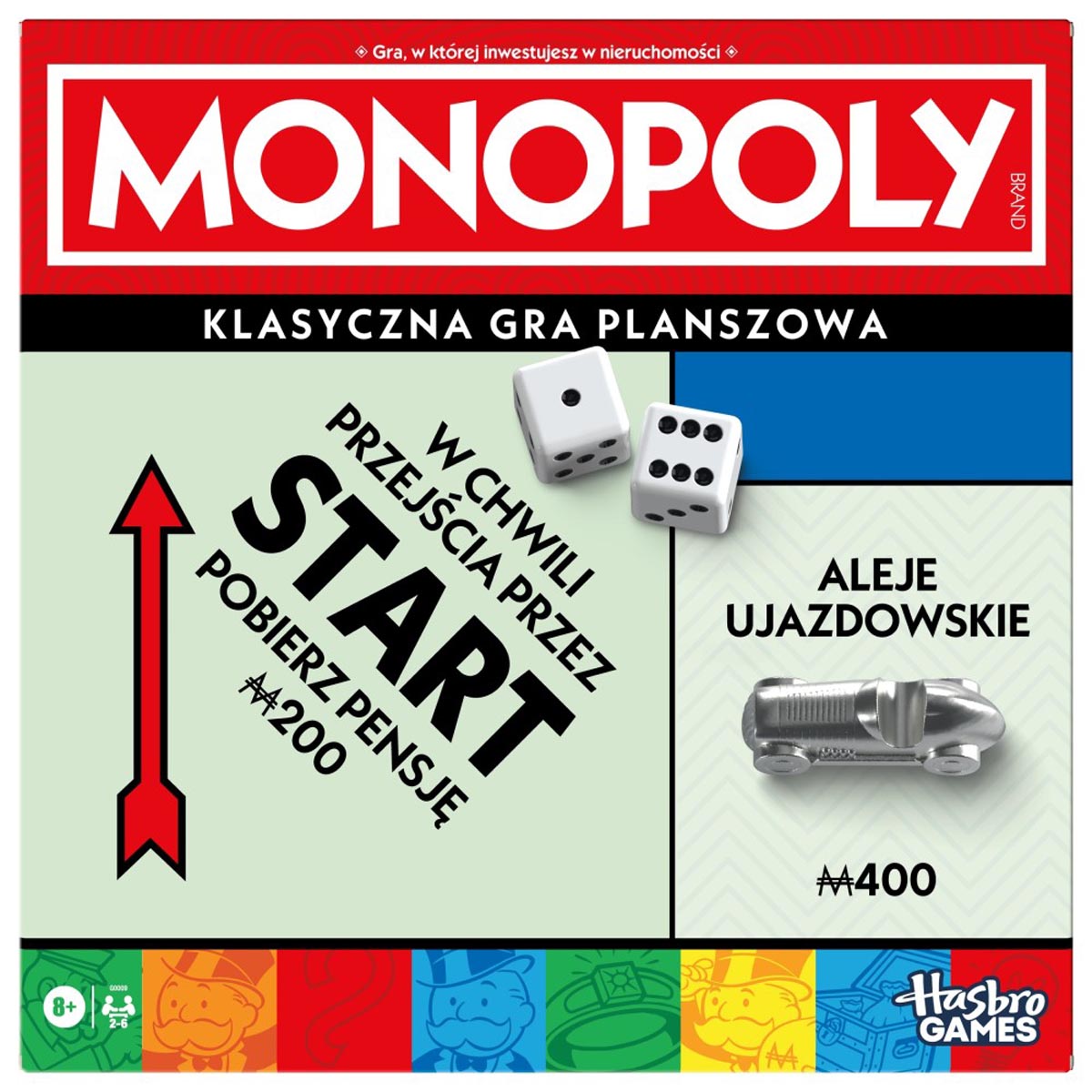 ND11_G0009 HASBRO GAME Monopoly Classic Refresh,