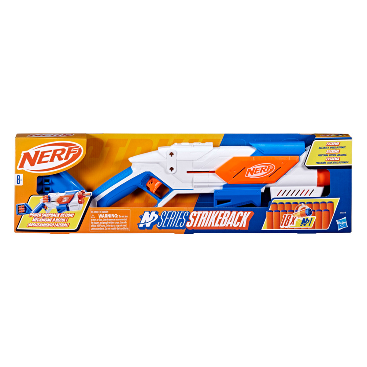 ND11_G0218 NERF N Series Strikeback, pistolety i
