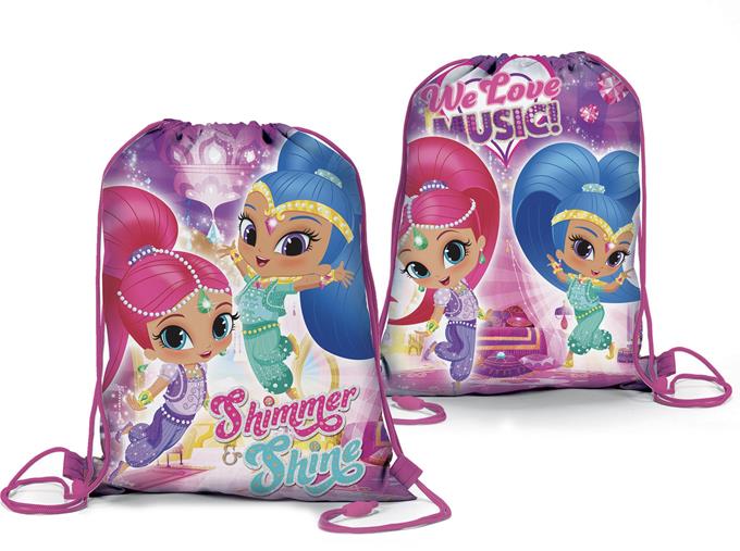 N96922 Shimmer i Shine worek na sznurkach