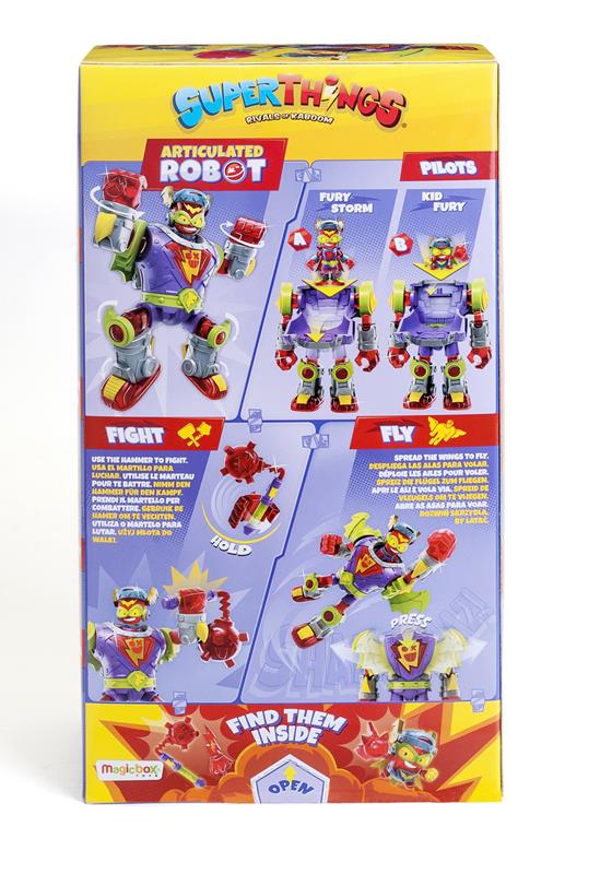 PSTSP116IN00 SUPERTHINGS Superbot Fury Storm, figurka