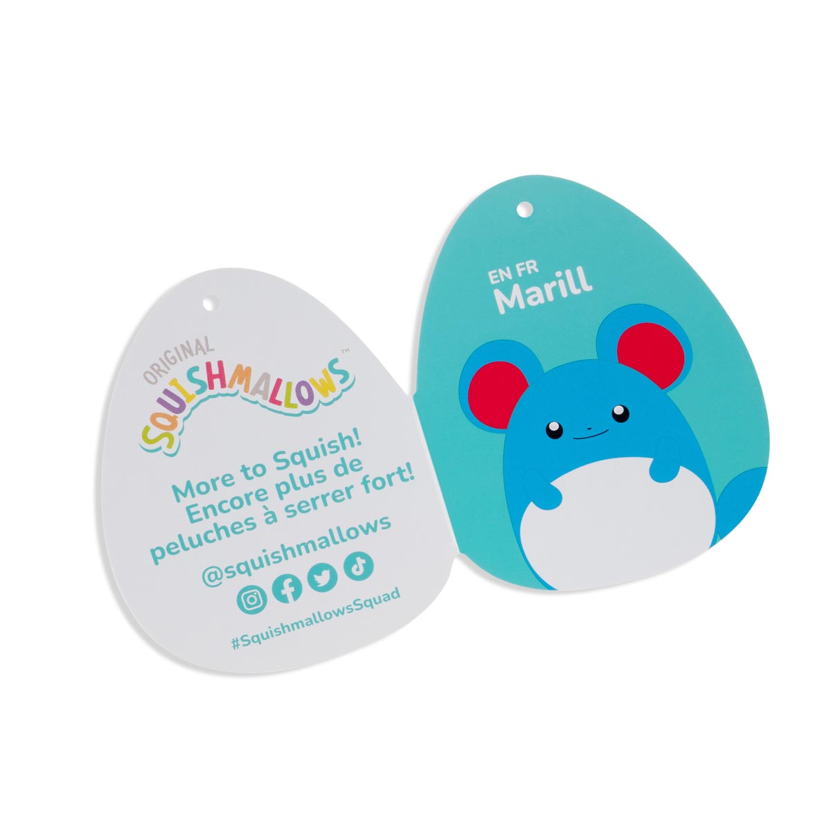 ND11_SQPK00053 POKEMON Squishmallows Marill, plus