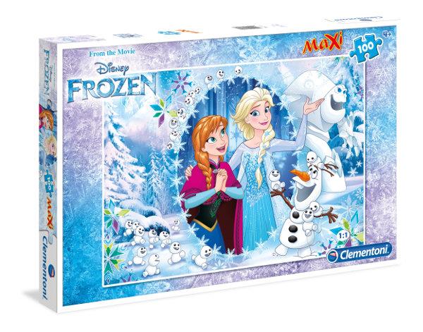 ND17_PU-7207 Clementoni Puzzle 100el Maxi Frozen 07531