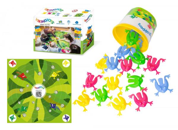 Viking Gra żabki z matą 81104