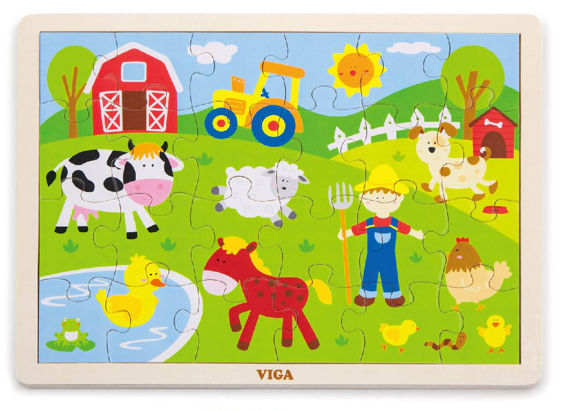 ND18_1808 VIGA 50197 PUZZLE NA PODKLADCE 24SZT -