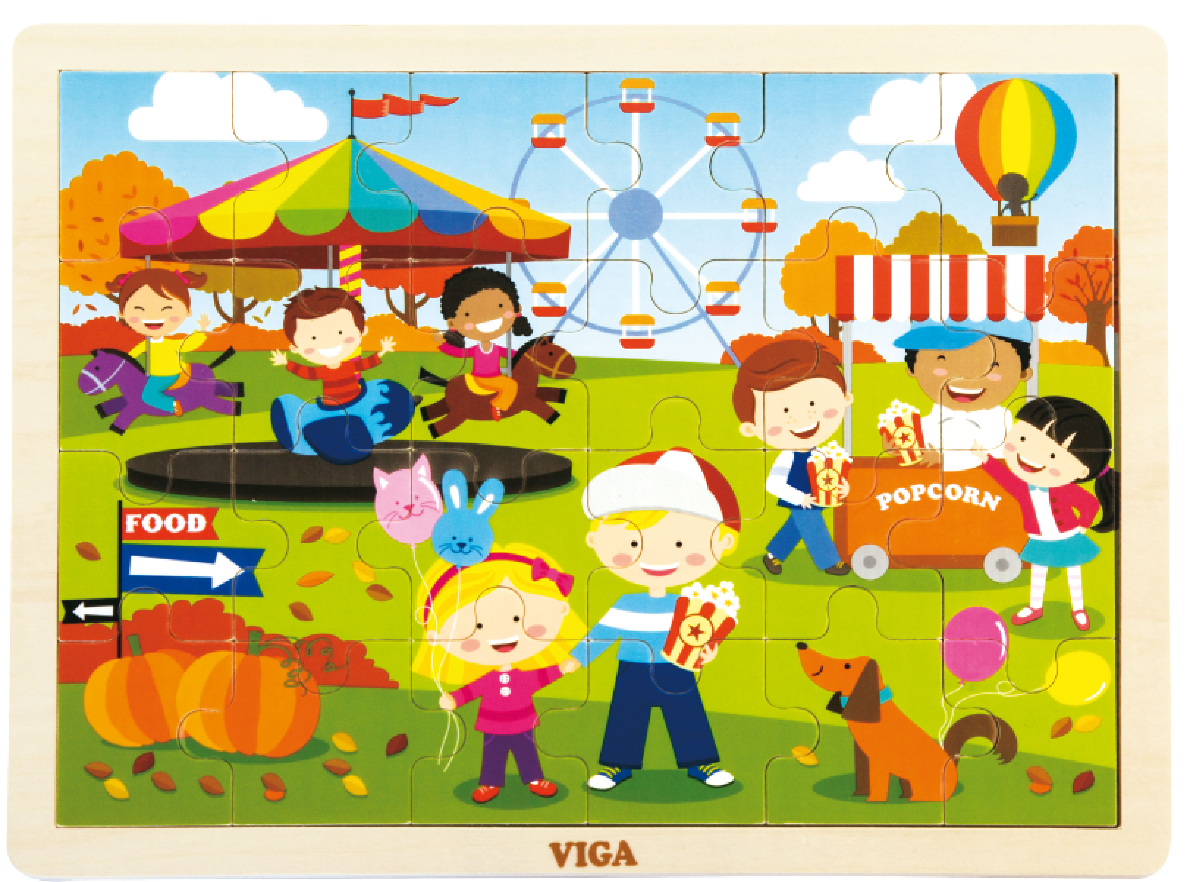 ND18_1845 VIGA 51271 PUZZLE CZTERY PORY ROKU-JESI