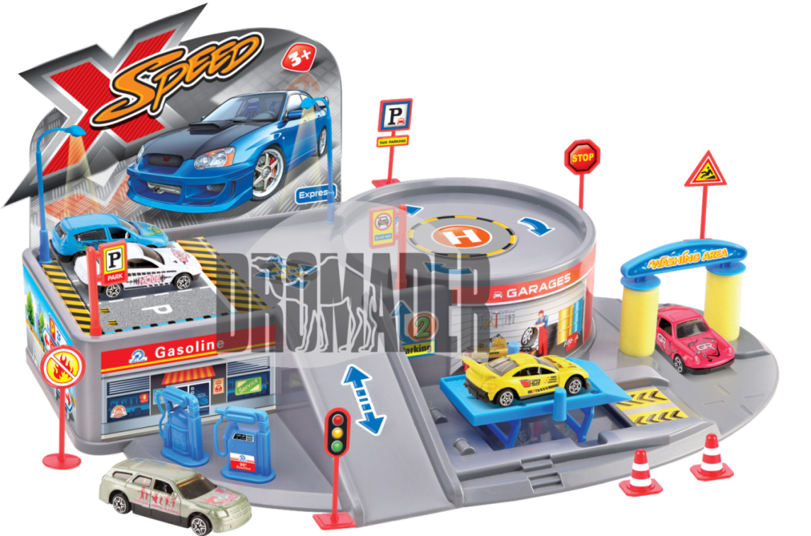 DROMADER 00650 GARAŻ PARKING 4 AUTA