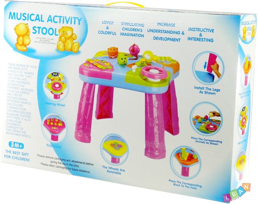 LEAN 936 MUZYCZNY STOLIK EDUKACYJNY