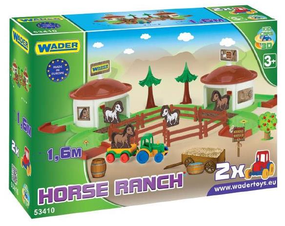 WADER 53410 Wader Kid Cars 3D Stadnina Koni