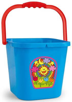 WADER 71708 Wader Wiadro Kwadratowe Wielkie 7,5 L