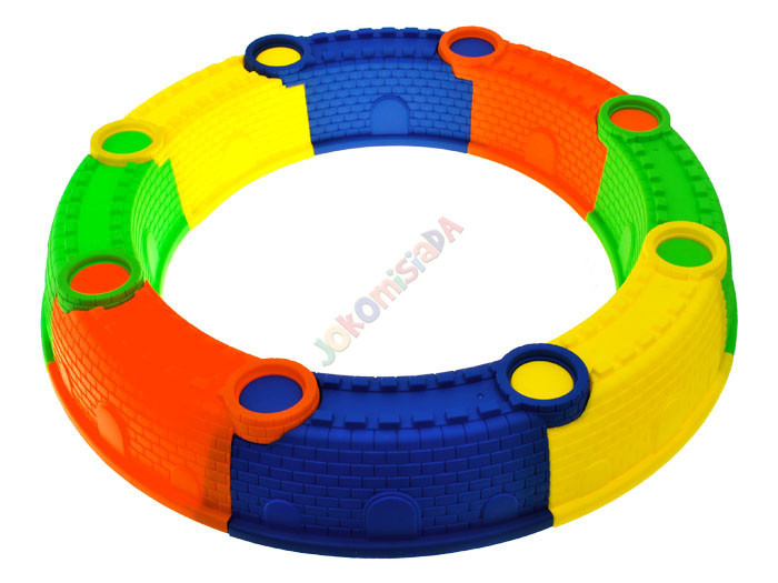 JKM SP0213 Okrągła Piaskownica z foremkami do piasku