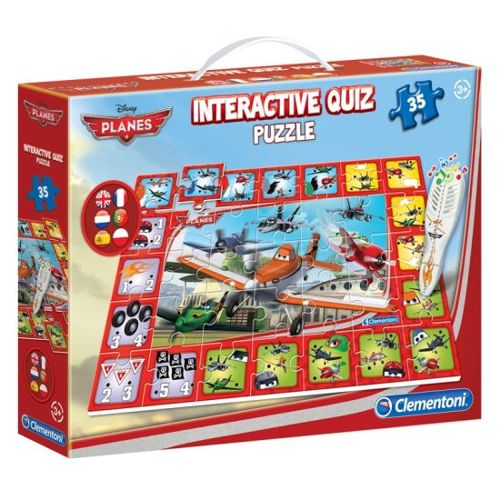 CLEMENTONI 13835 QUIZ PUZZLE PLANES