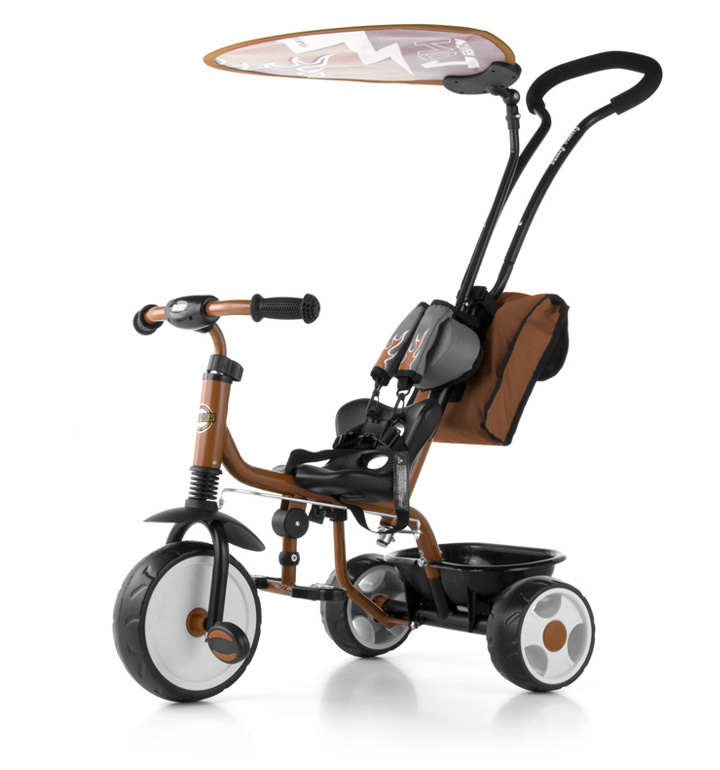 Milly Mally Rowerek Boby Deluxe Brown