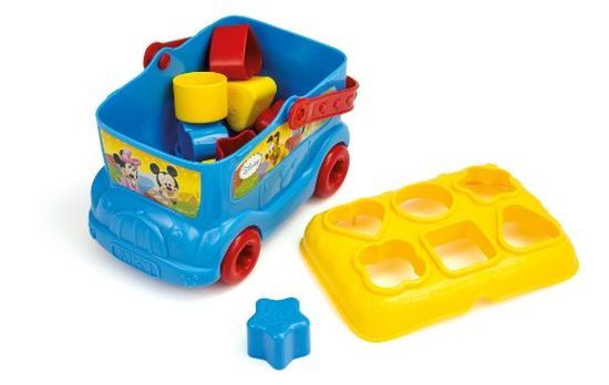 CLEMENTONI 14395 Autobus Baby Mickey sorter