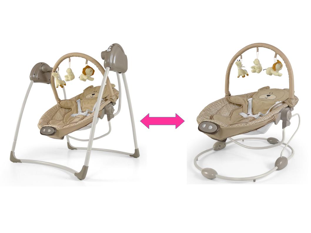 MILLY MALLY HUŚTAWKA 2W1 SWEET DREAM BEAR