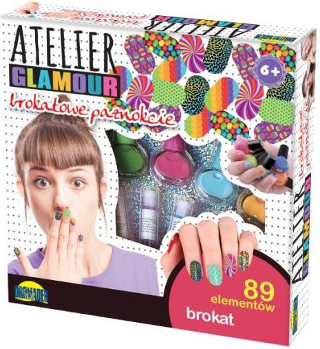Dromader 00861 Atelier Glamour Brokatowe paznokci