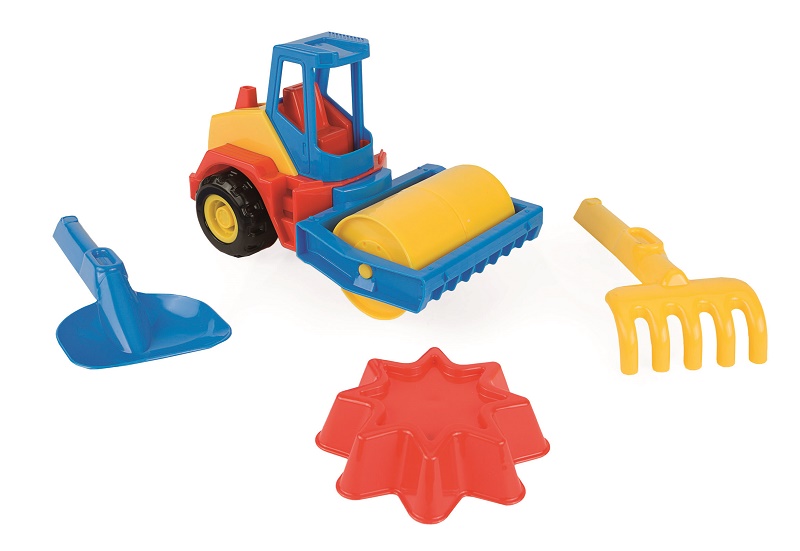 WADER 70420 TECH TRUCK WALEC Z AKCESORIAMI DO PIASKU